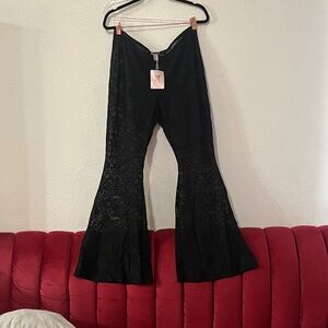 Savage X Fenty Black Lace Pants